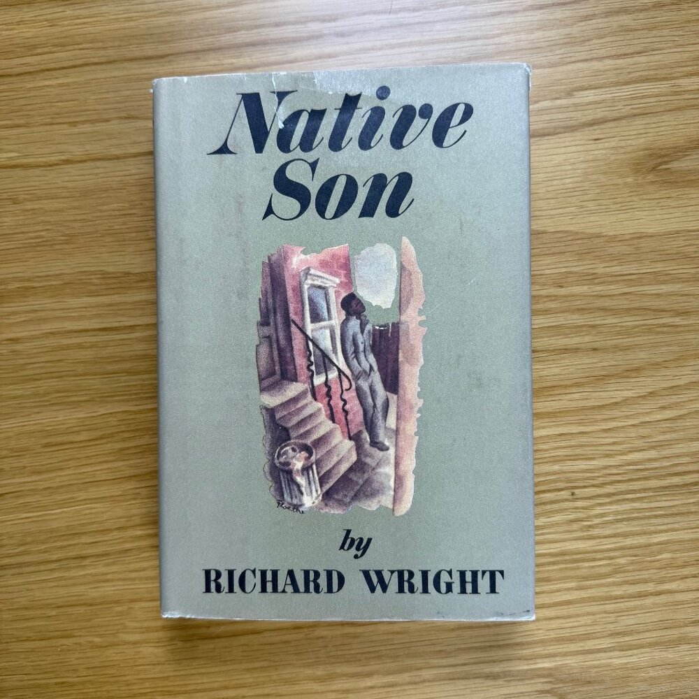 Native Son by Richard Wright Hard Cover with Dust Jacket Copyright 1968